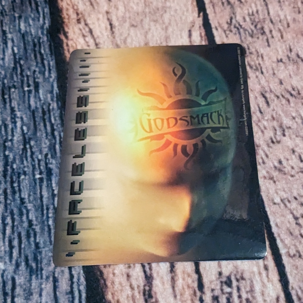 Godsmack Faceless Sticker Vintage Y2K Sticker